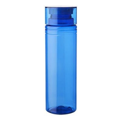 Cylindrical Plastic Water Bottles - 30 oz