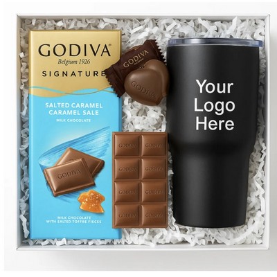 Godiva Chocolates w/Branded Tumbler Boxed