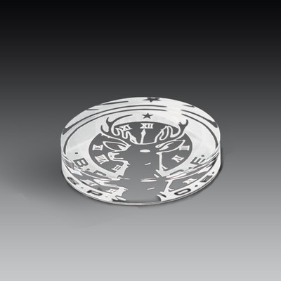 3½" Circle Paperweight