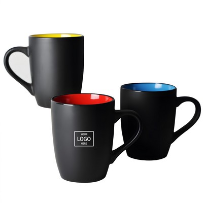 Simple Ceramic Mug w/Frosted Glaze