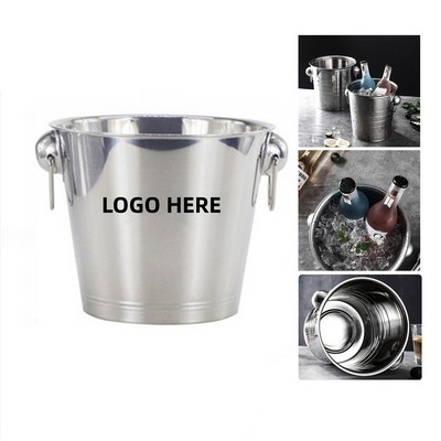 5L Stainless Steel Ice Bucket with Opener