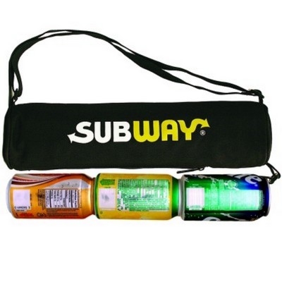 3 Can Cooler Insulated Tube Golf Bag