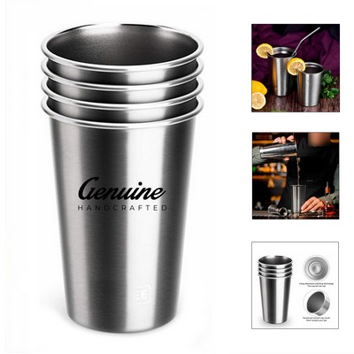 16oz Stainless Steel Stackable Cup