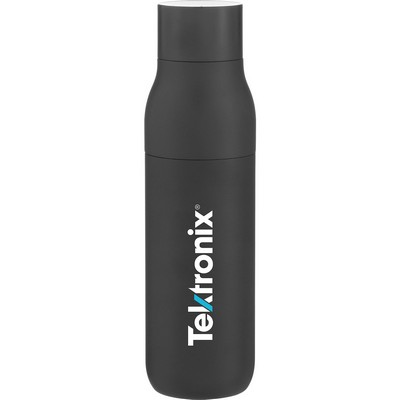 17 oz Larq Twist Top Water Bottle (Obsidian Black)