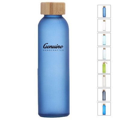 18 oz Glass Water Bottle