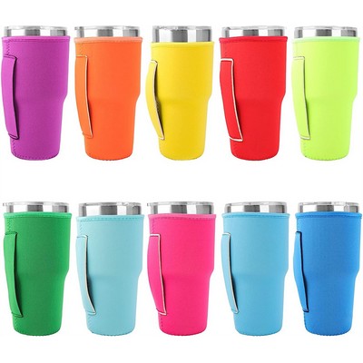 30 oz Neoprene Tumbler Cooler Sleeve