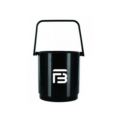 Round Plastic Ice Bucket
