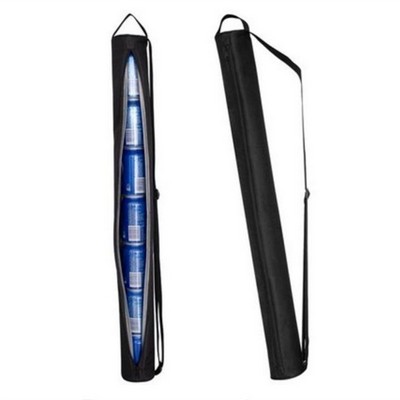 6 Can Cooler Tube Golf Bag Pack Beer Sling