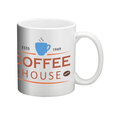 Classic 11 oz C-Handle Sublimation Print Ceramic Mug