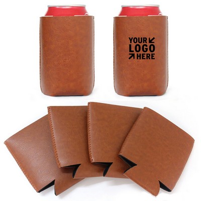 PU Leather Can Sleeve