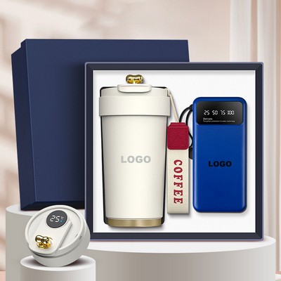 Coffee Mug and Power Bank Diplomatic Gift Set
