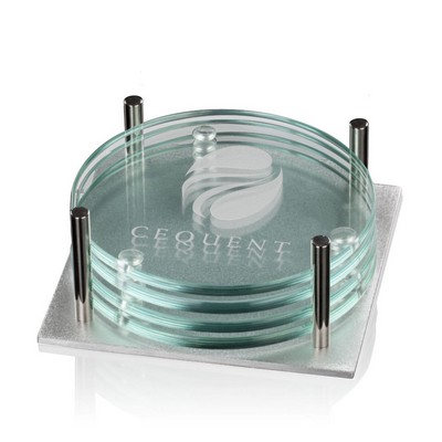 Barnaby Coaster on Aluminum