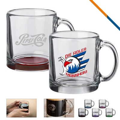 Libbey Ulysses Glass Coffee Mugs - 13 OZ.