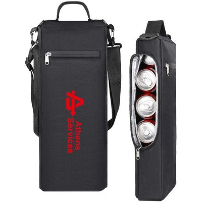 Insulated Golf Cooler Bag Holds a 6 Pack of Cans