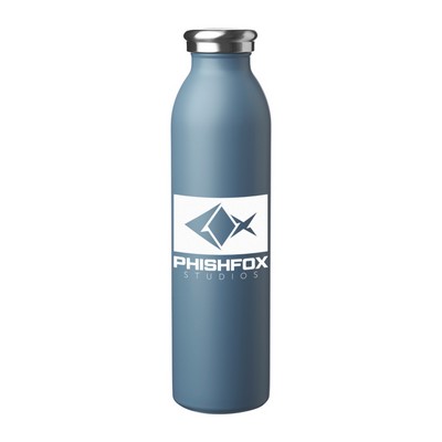 20 oz. Assisi Stainless Steel Water Bottle (1 Color Imprint)