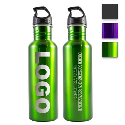 25 Oz. Temperflask Non-Insulated Stainless Steel Bottle