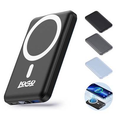 10,000mAh Portable Magnetic Power Bank