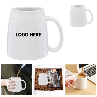18 oz. Inverted Design Ceramic Coffee Mug