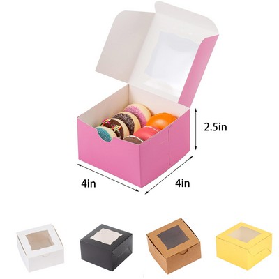 Paper Cookie Boxes with Window