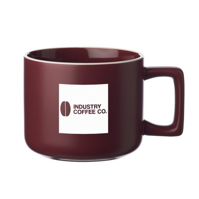 11 oz. Milano Matte Ceramic Mug (1 Color Imprint)