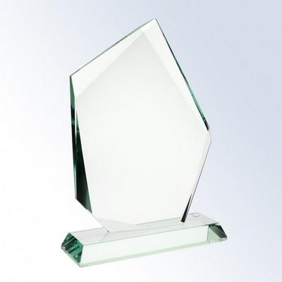 Medium Jade Glass Summit Award - Unattached