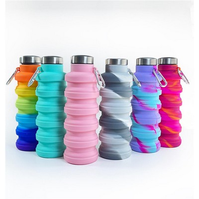 16 oz Collapsible Silicone Bottle
