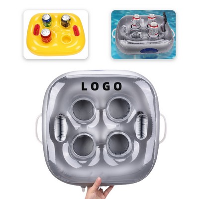 Inflatable Beverage Can Holders