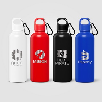 Portland Plus Recycled Stainless Steel Water Bottle - 25 oz. - Laser