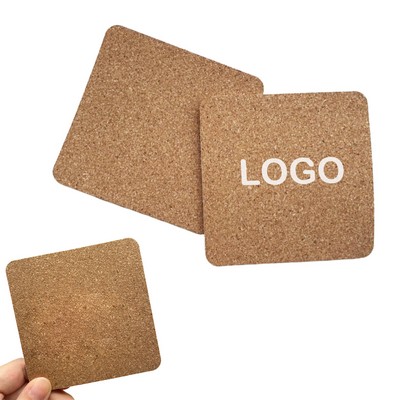 Cork Coaster Set