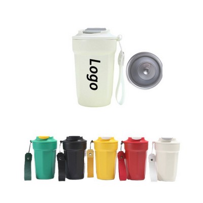 Stainless Steel Octagonal Double Coffee Mug