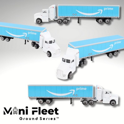 Custom 1:87 Scale Die-Cast Tractor Trailer – Mini Fleet™