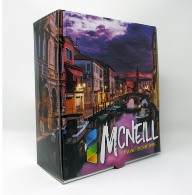 Presentation & Mailer Box (8" x 9" x 3.7") Full Color W/ High Gloss Film Laminate Finish