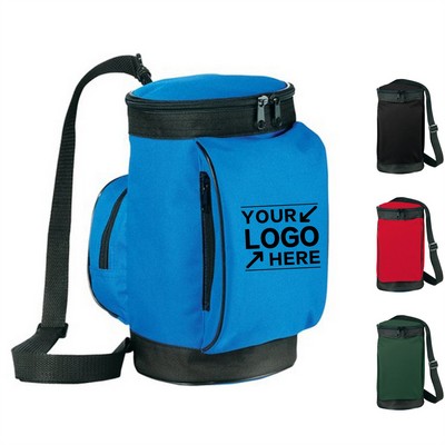Insulated Beverage Cooler Insert for Golf Bags