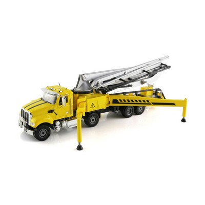 19.5" US Concrete Pump Truck Diecast Model