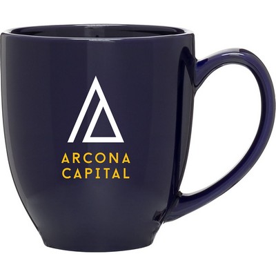 15 oz Bistro Ceramic Mug (Cobalt Blue)