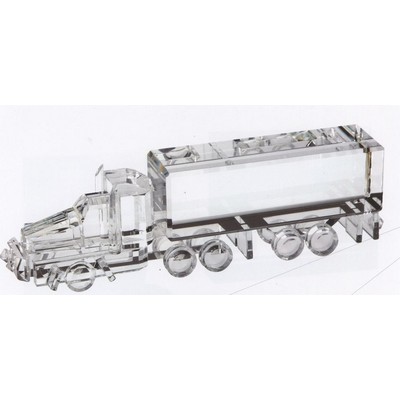 Small Optical Crystal 18 Wheeler Award