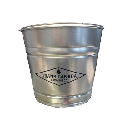 10 Quart Galvanized Metal Bucket