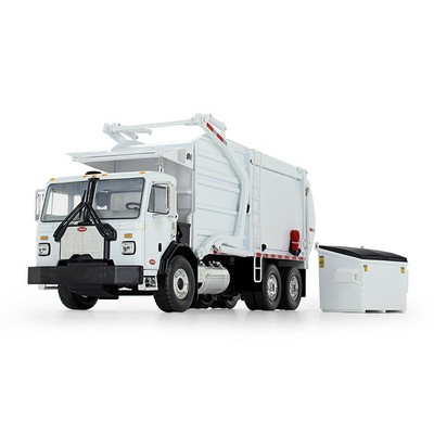 Peterbilt Model 520 w/Wittke Front End Load Refuse & Bin Diecast Metal Replica Model