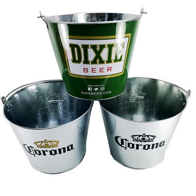 Galvanized Metal Pail 5-Quart