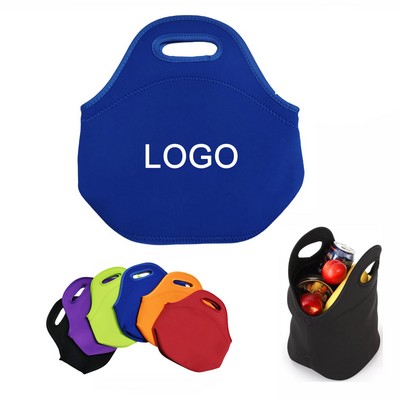 Soft Premium Neoprene Waterproof Insulated Lunch Tote Bag
