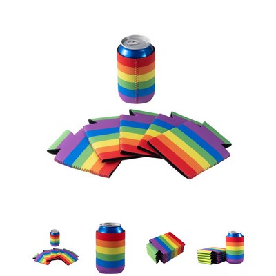 Sublimated Collapsible Can Cooler 3mm neoprene 12 oz