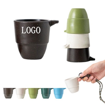 Coffee Grounds Cup With Hanging Strap