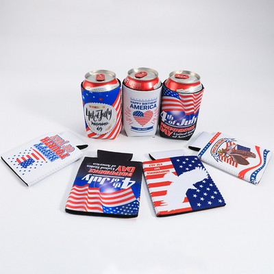 Full Color Neoprene Can Holder & Cooler