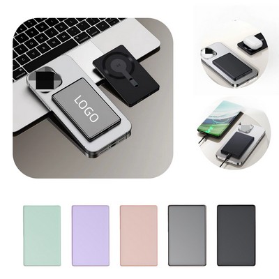 5000mAh Magnetic Ultra-Thin Power Bank MOQ20