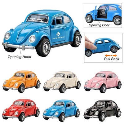 Diecast Beetle Car Model-Scale of 1:32