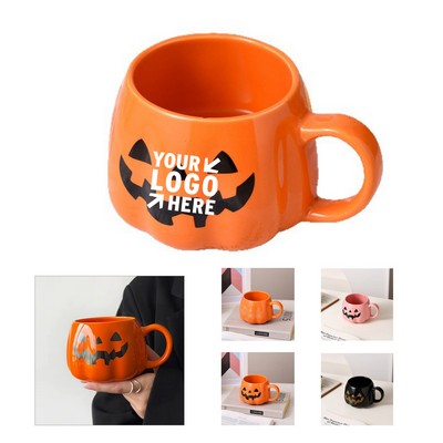 13 Oz. Halloween Pumpkin Coffee Mug