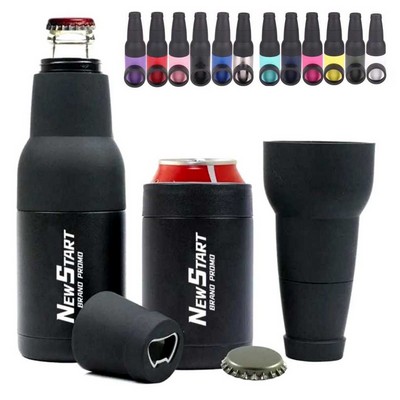 3-in-1 Can Cooler Holder w/ Opener