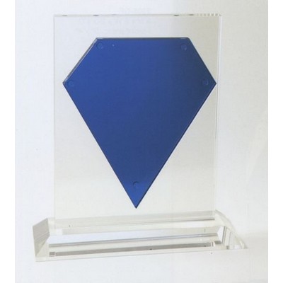 Blue Crystal Charming Diamond Award