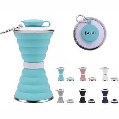Collapsible Silicone Water Bottle