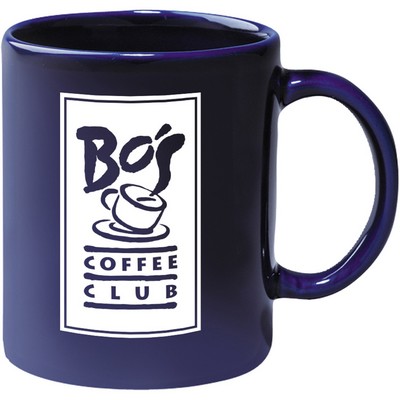 11oz Cobalt Ceramic Mug